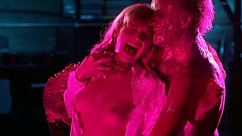 Pic: Barbara Crampton in From Beyond (1986)