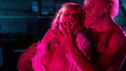 Pic: Barbara Crampton in From Beyond (1986)