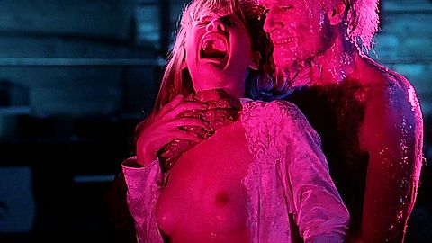 Pic: Barbara Crampton in From Beyond (1986)