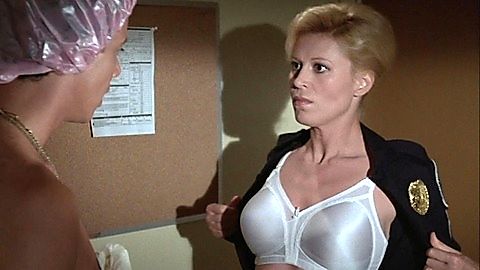 Pic: Leslie Easterbrook in Police Academy (1984)
