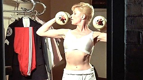 Pic: Leslie Easterbrook in Police Academy (1984)