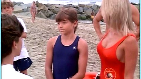 Pic: Nicole Eggert in Baywatch (1989)