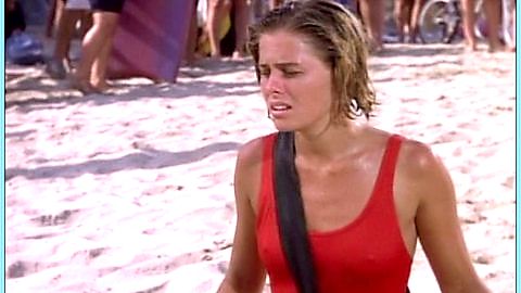 Pic: Nicole Eggert in Baywatch (1989)