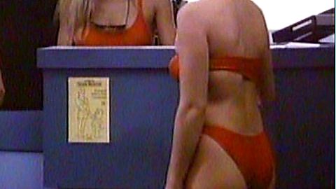 Pic: Erika Eleniak in Baywatch (1989)