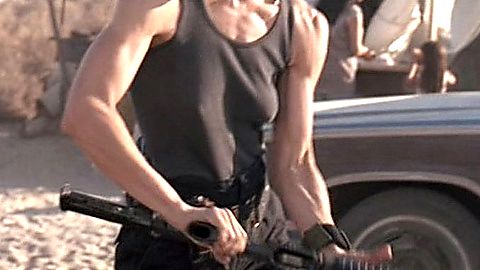 Pic: Linda Hamilton in Terminator 2 (1991)