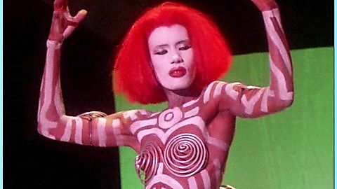 Pic: Grace Jones in Vamp (1986)