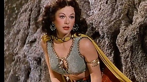 Pic: Hedy Lamarr in Samson and Delilah (1949)