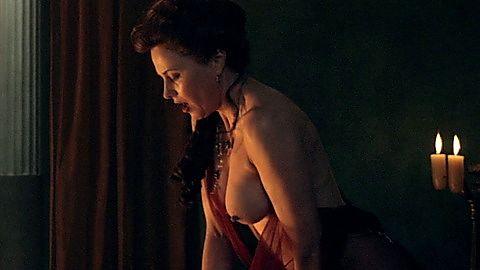 Pic: Lucy Lawless in Spartacus (2010)