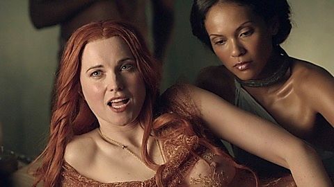 Pic: Lucy Lawless in Spartacus (2010)