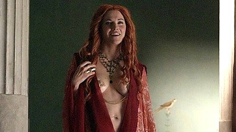 Pic: Lucy Lawless in Spartacus (2010)