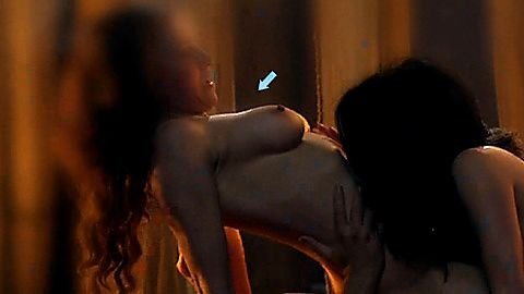 Pic: Lucy Lawless in Spartacus: Gods of the Arena