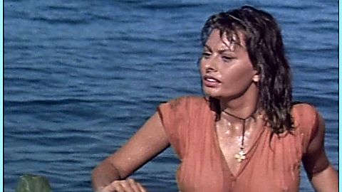 Pic: Sophia Loren in Boy on a Dolphin (1957)