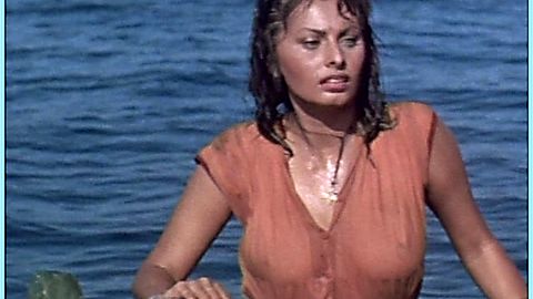 Pic: Sophia Loren in Boy on a Dolphin (1957)