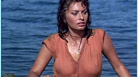 Pic: Sophia Loren in Boy on a Dolphin (1957)
