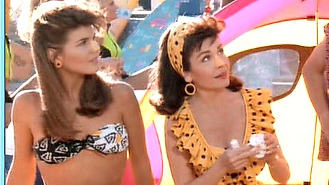 Pic: Lori Loughlin in Back to the Beach (1987)