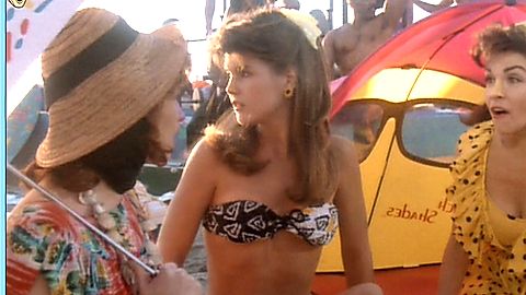 Pic: Lori Loughlin in Back to the Beach (1987)