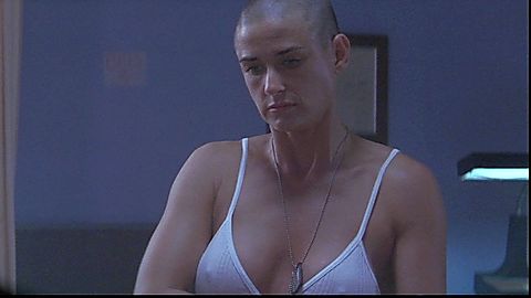Pic: Demi Moore in G.I. Jane (1997)