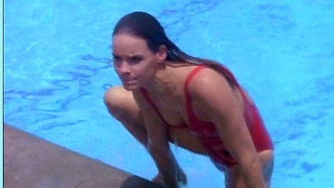 Pic: Alexandra Paul in Baywatch (1989)