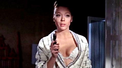 Pic: Diana Rigg in On Her Majesty's Secret Service (1969)
