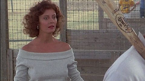 Pic: Susan Sarandon in Bull Durham (1988)