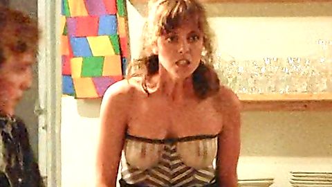 Pic: Greta Scacchi in The Coca-Cola Kid (1985)