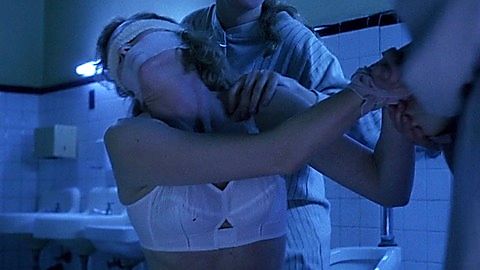 Pic: Victoria Tennant in The Handmaid's Tale (1990)