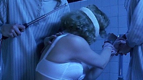 Pic: Victoria Tennant in The Handmaid's Tale (1990)