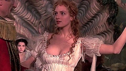 Pic: Uma Thurman in The Adventures of Baron Munchausen (1988)