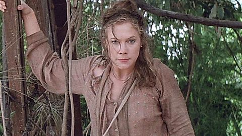 Pic: Kathleen Turner in Romancing the Stone (1984)