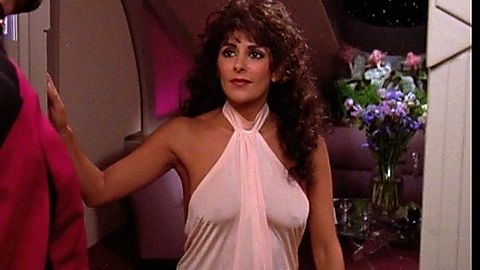 Pic: Marina Sirtis in Star Trek: The Next Generation