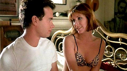 Pic: Carrie Fisher in The Man With One Red Shoe (1985)