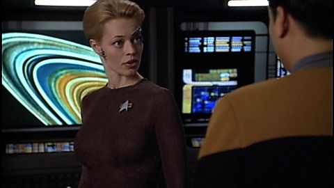 Pic: Jeri Ryan in Star Trek: Voyager (1995)