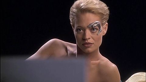 Pic: Jeri Ryan in Star Trek: Voyager (1995)