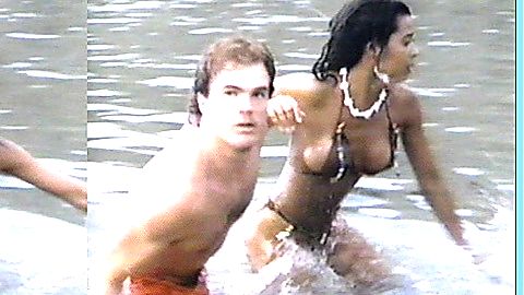 Pic: Irene Cara in Caged in Paradise (1989)