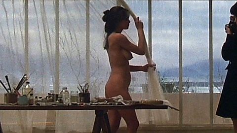 Pic: Lena Olin in The Unbearable Lightness of Being (1988)