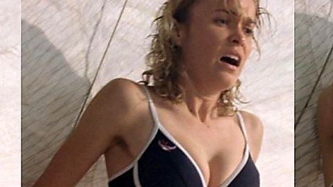 Pic: Radha Mitchell in Visitors (2003)