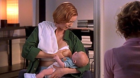 Pic: Cynthia Nixon in Sex and the City (1998)