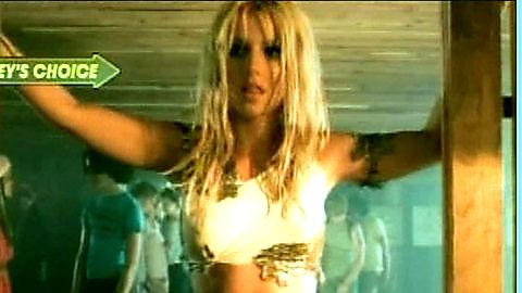 Pic: Britney Spears in I'm a Slave 4 U (2001)