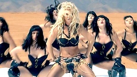 Pic: Britney Spears in Work Bitch (2013)