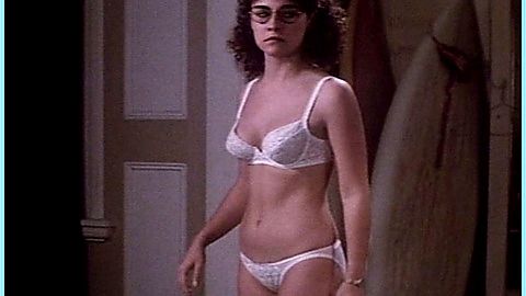 Pic: Diane Franklin in Second Time Lucky (1984)