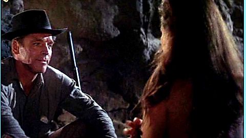 Pic: Claudia Cardinale in The Professionals (1966)