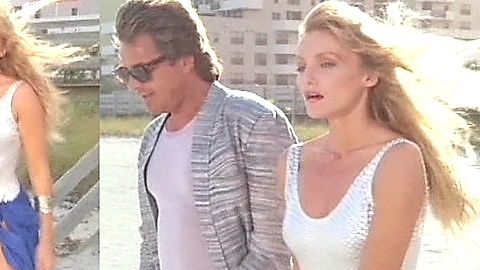 Pic: Arielle Dombasle in Miami Vice (1984)