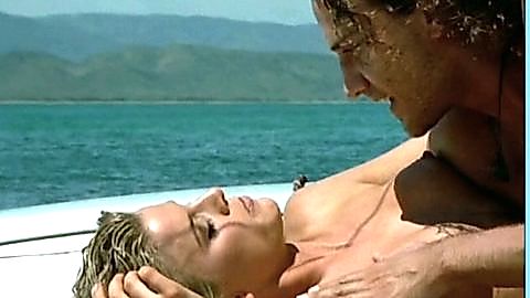 Pic: Eva Habermann in Klinik unter Palmen (1996)