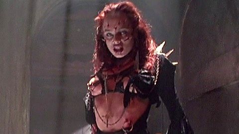 Pic: Melinda Clarke in Return of the Living Dead Part III (1993)