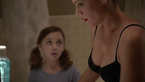 Pic: Kathleen Robertson in Murder in the First