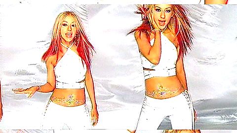 Pic: Christina Aguilera in Come On Over (All I Want Is You) (1999)