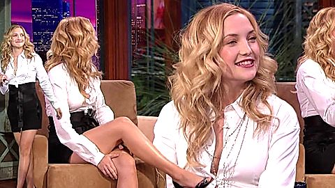 Pic: Kate Hudson in The Tonight Show with Jay Leno (1992)