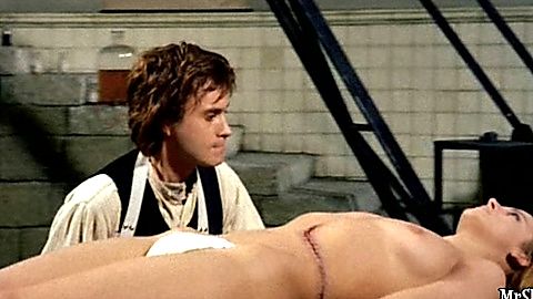 Pic: Dalila Di Lazzaro in Flesh for Frankenstein (1974)
