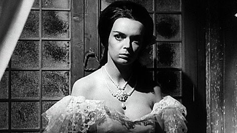 Pic: Barbara Steele in Castle of Blood (1964)