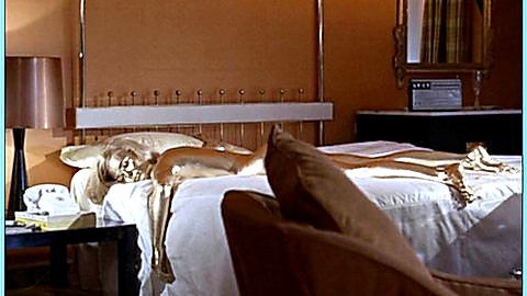 Pic: Shirley Eaton in Goldfinger (1964)